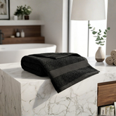 100% Egyptian Cotton Towel Set Charcoal – Luxury Soft, Highly Absorbent & Quick Dry