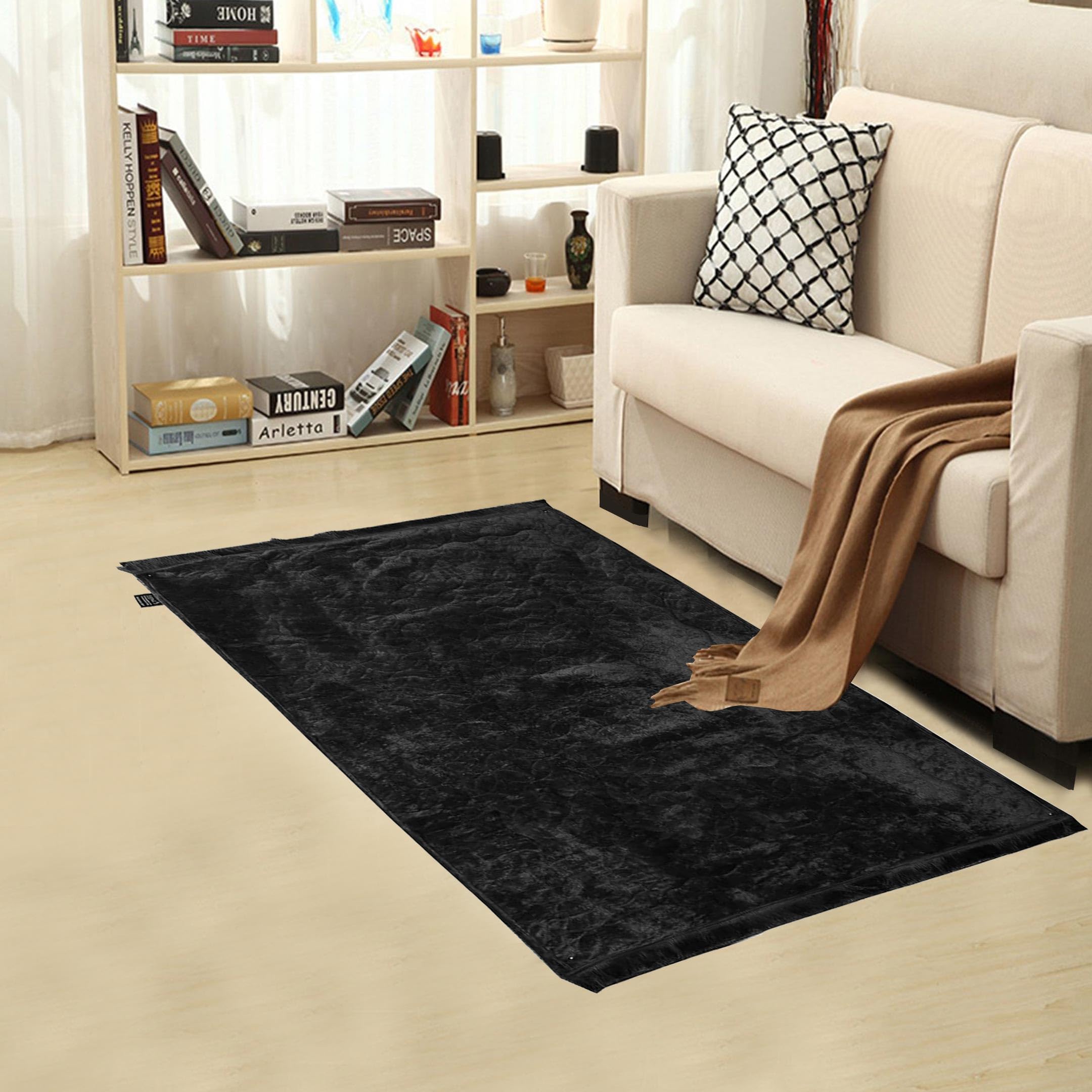 Luxury Crushed Velvet Prayer Rug