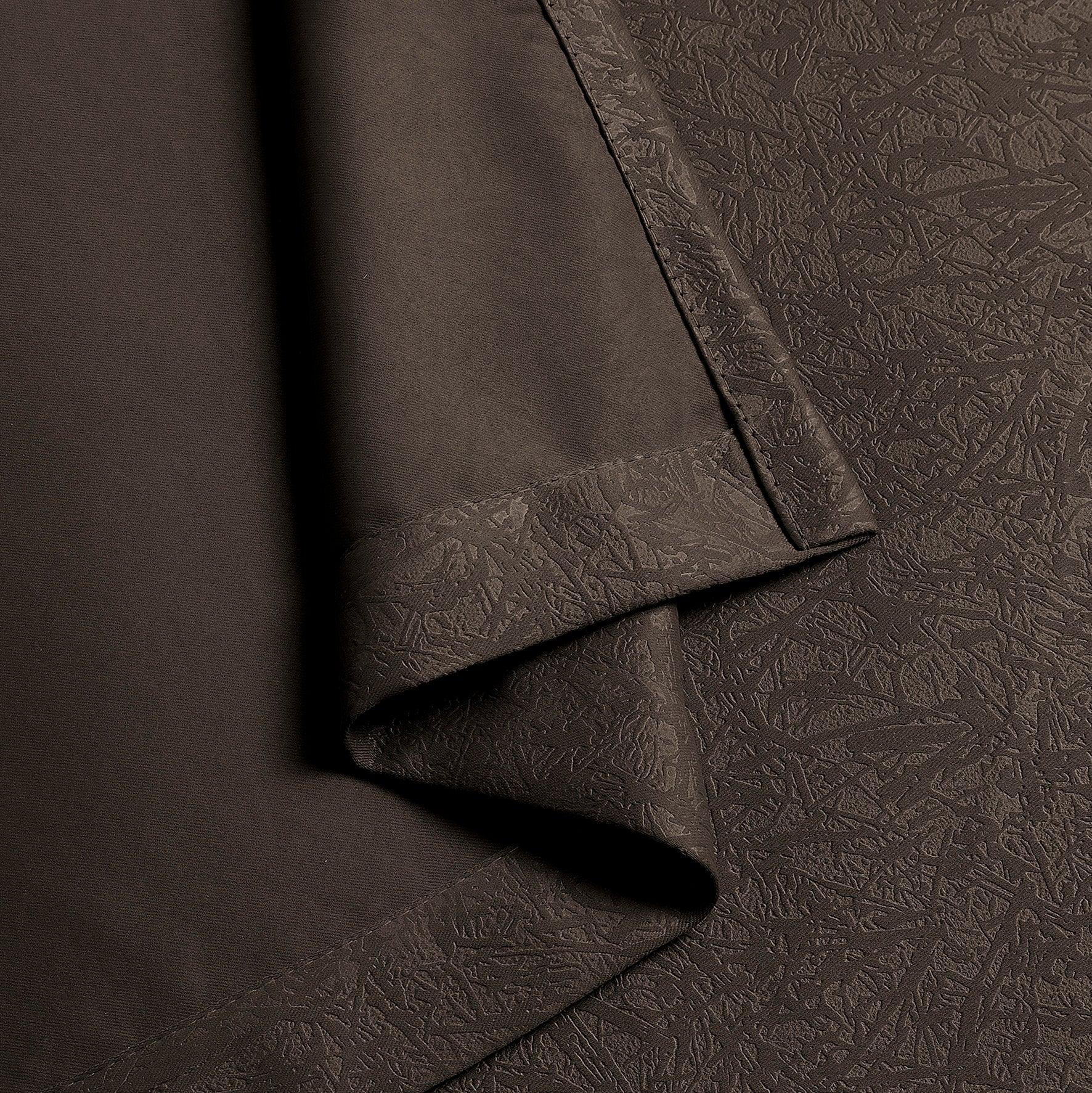 Embossed Luxury Textured Blackout Curtains