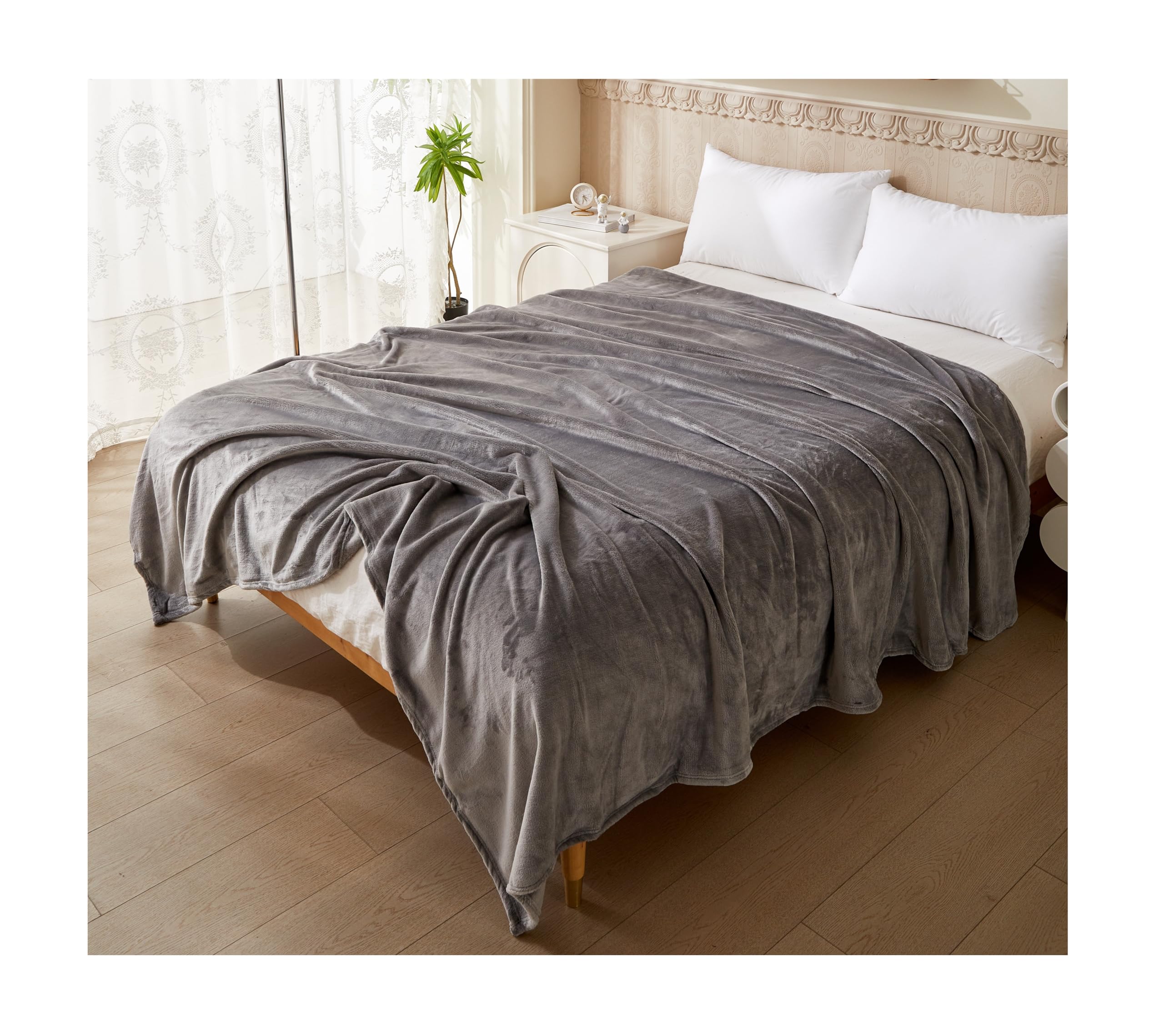 Luxury Mink Fleece Throw Blanket – Soft & Cosy