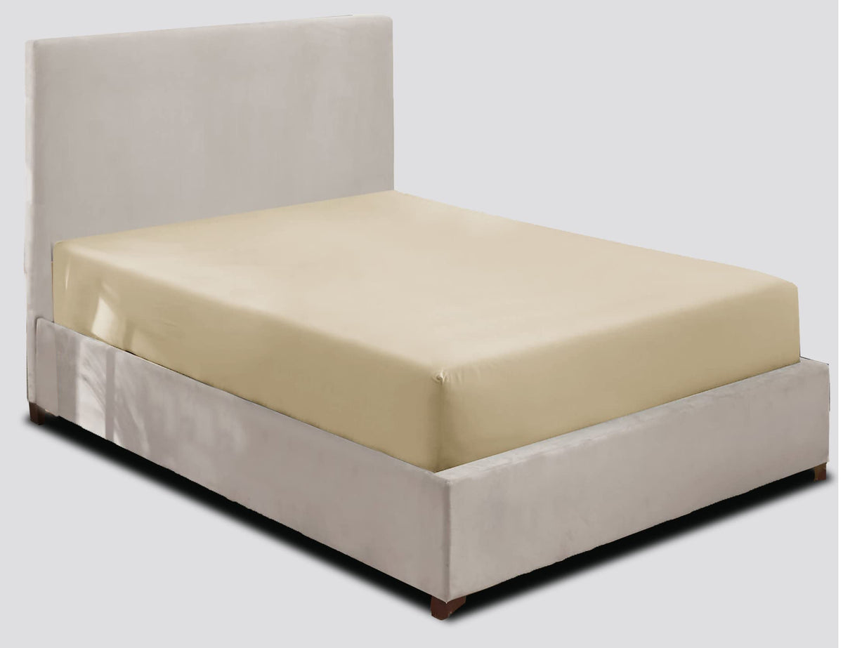 Premium 25cm Deep Microfiber Fitted Sheet