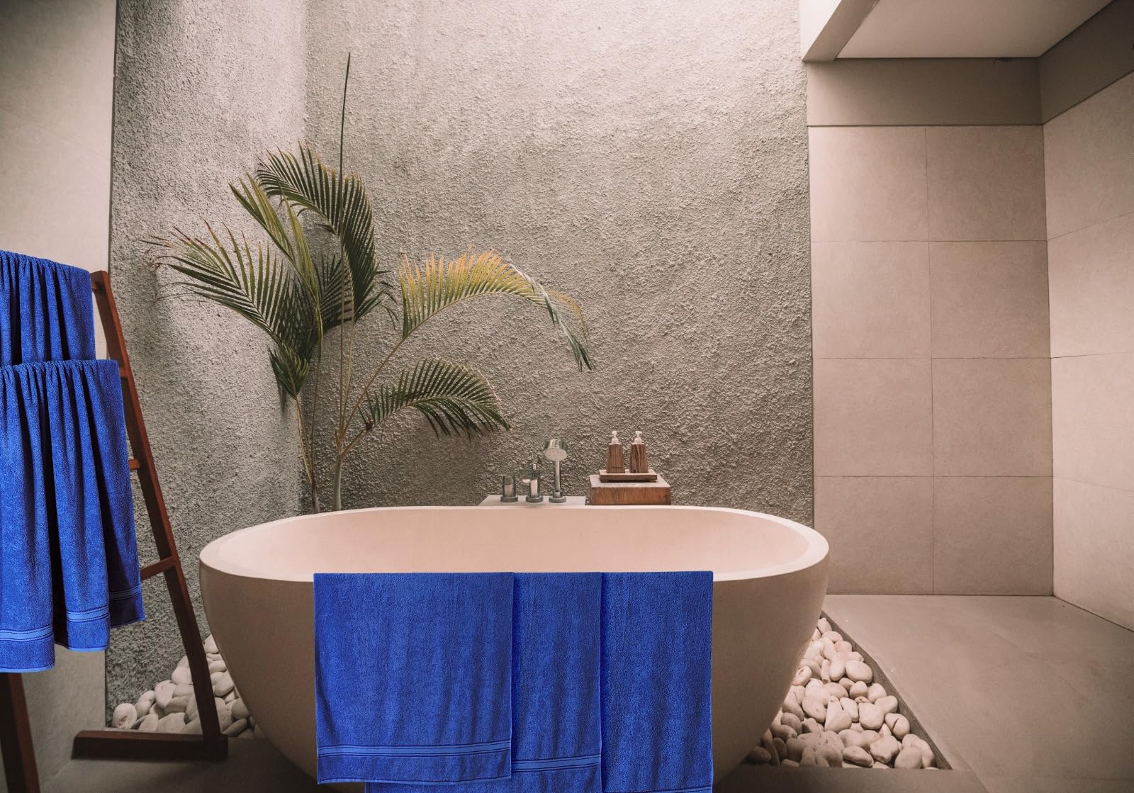 Opulent Dreams 100% Egyptian Cotton Towel Sets – Soft, Absorbent, Quick-Dry – Includes Bath Sheets, Bath Towels, Hand Towels – Luxuriously Easy to Wash - Opulent Dreams