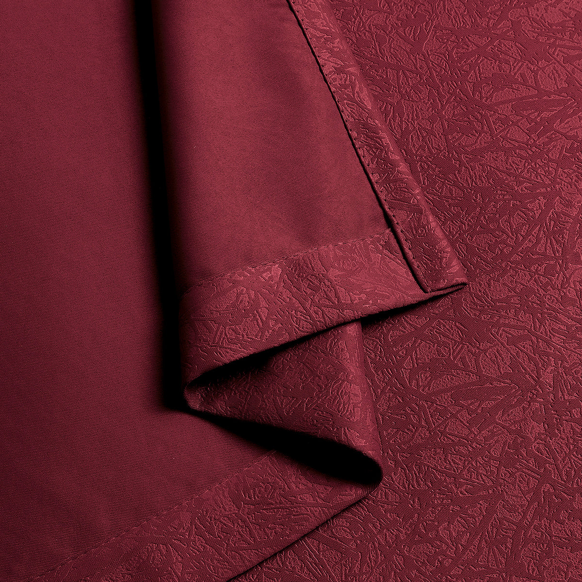 Embossed Luxury Textured Blackout Curtains