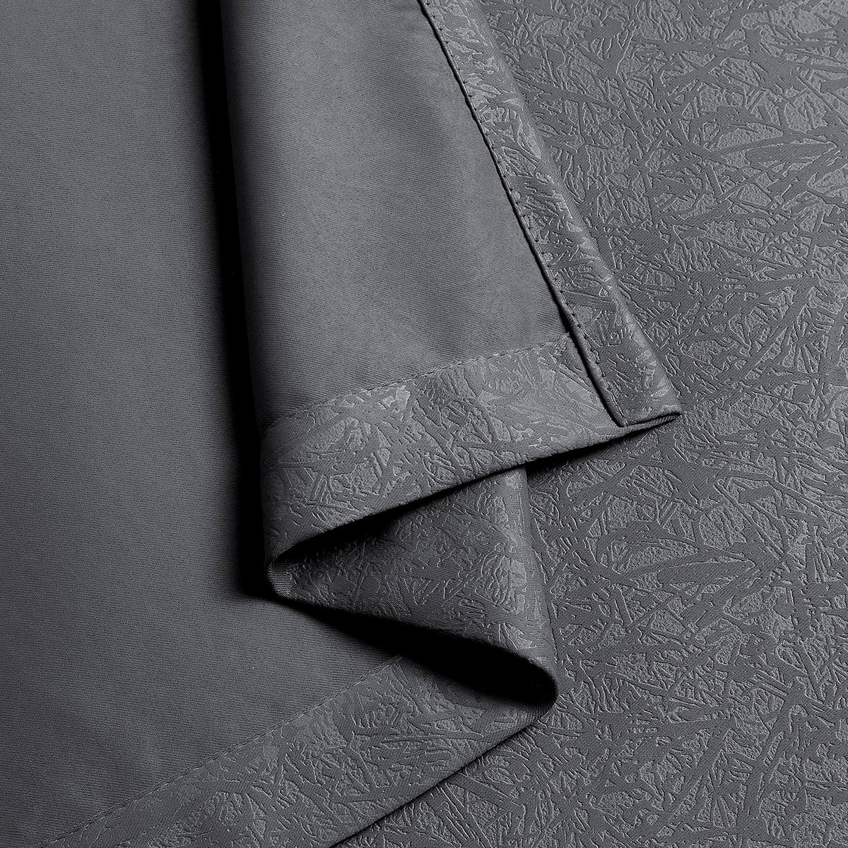 Embossed Luxury Textured Blackout Curtains