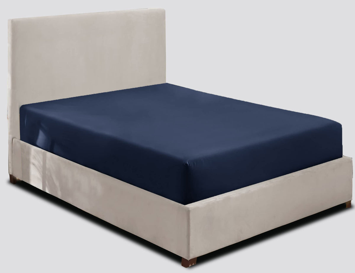 Premium 25cm Deep Microfiber Fitted Sheet