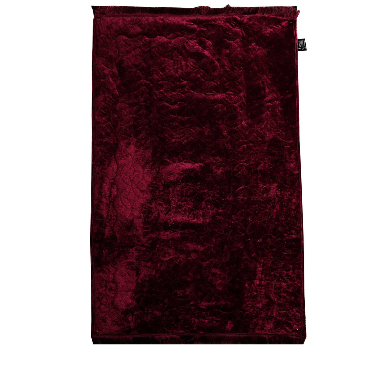 Luxury Crushed Velvet Prayer Rug