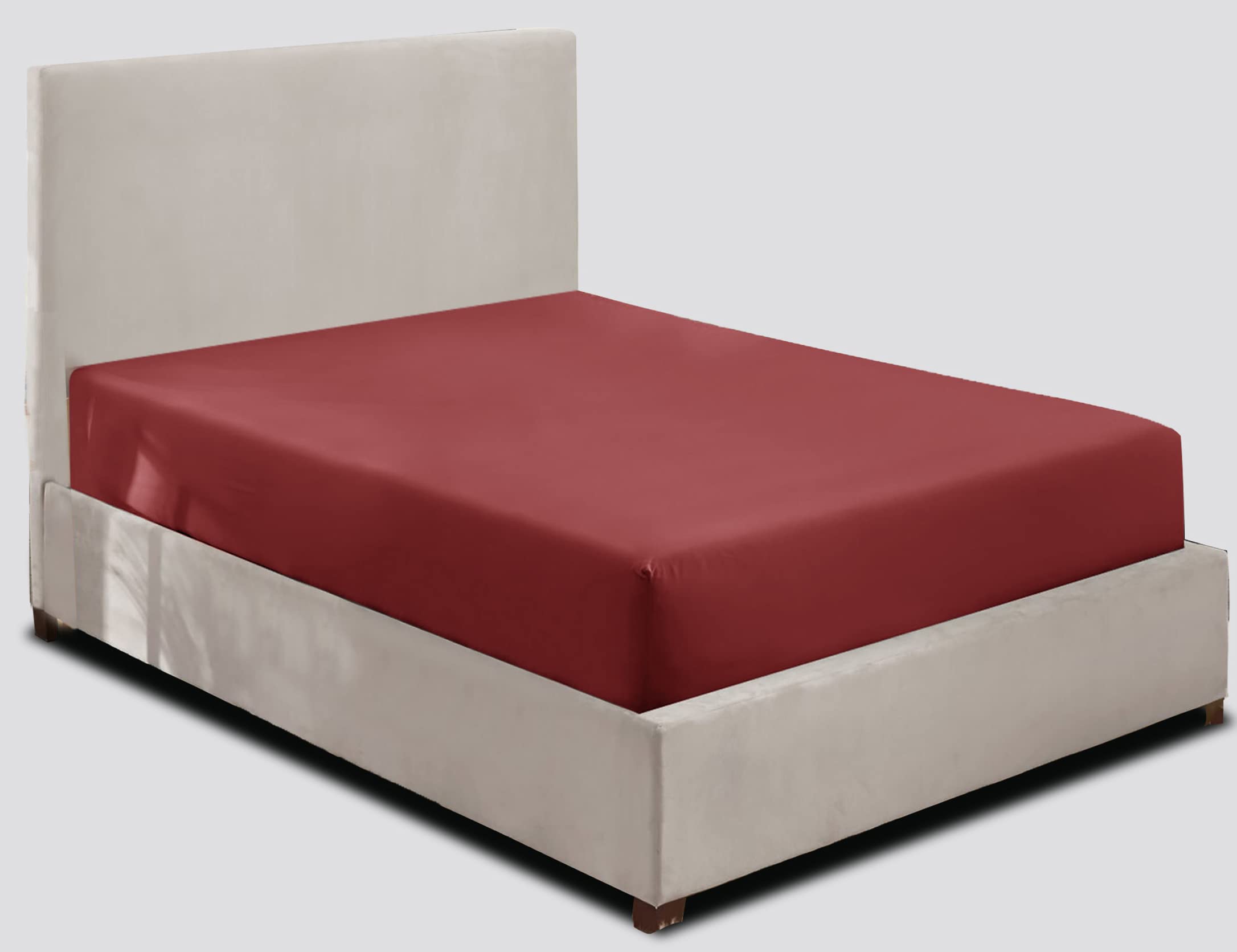 Premium 25cm Deep Microfiber Fitted Sheet