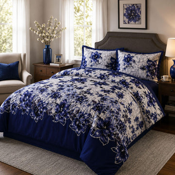 Living Premium Floral Duvet Cover Set
