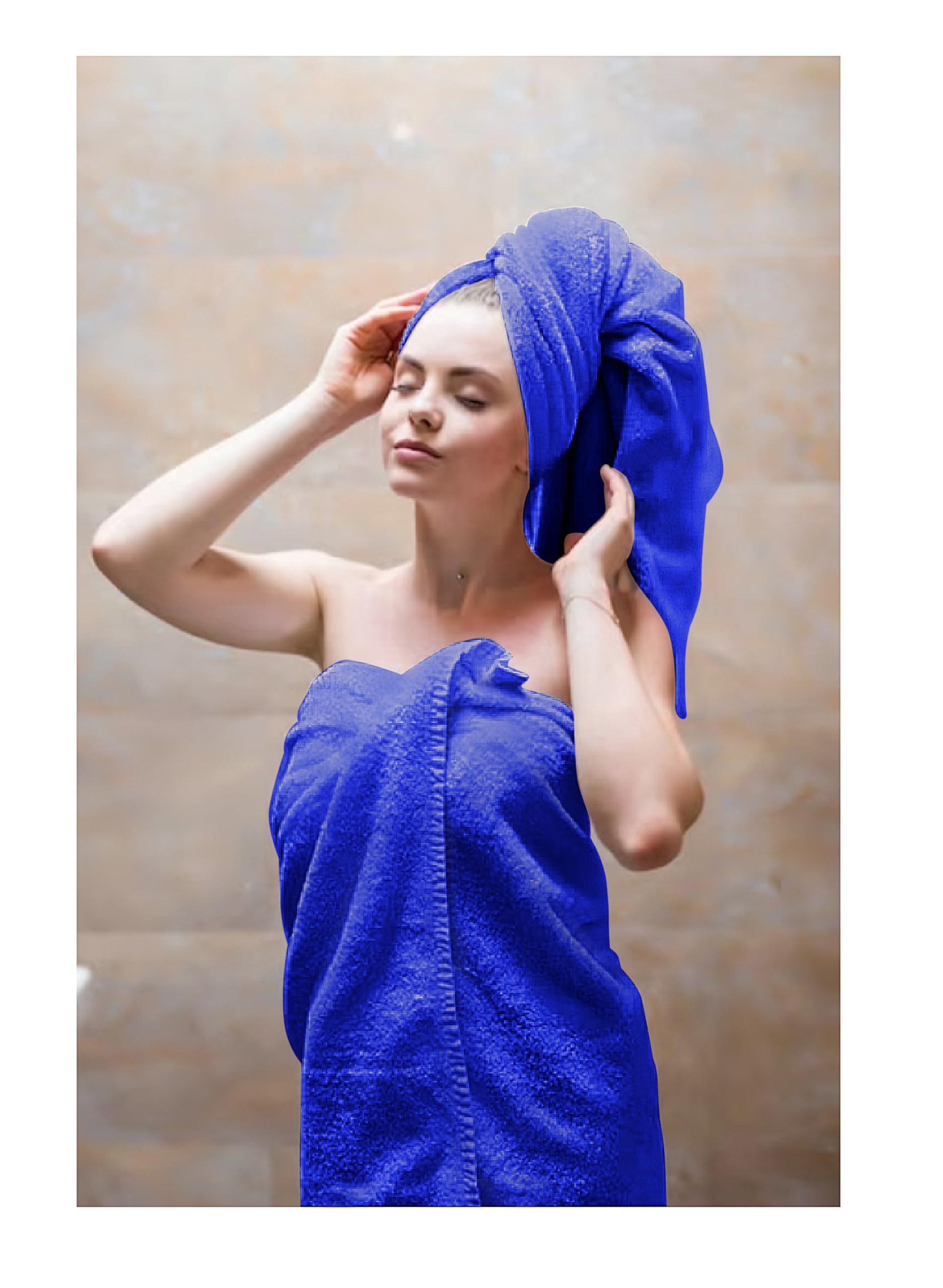 Opulent Dreams 100% Egyptian Cotton Towel Sets – Soft, Absorbent, Quick-Dry – Includes Bath Sheets, Bath Towels, Hand Towels – Luxuriously Easy to Wash - Opulent Dreams