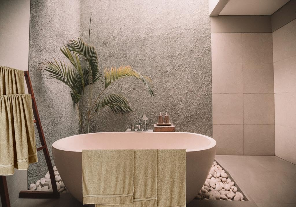 Opulent Dreams 100% Egyptian Cotton Towel Sets – Soft, Absorbent, Quick-Dry – Includes Bath Sheets, Bath Towels, Hand Towels – Luxuriously Easy to Wash - Opulent Dreams