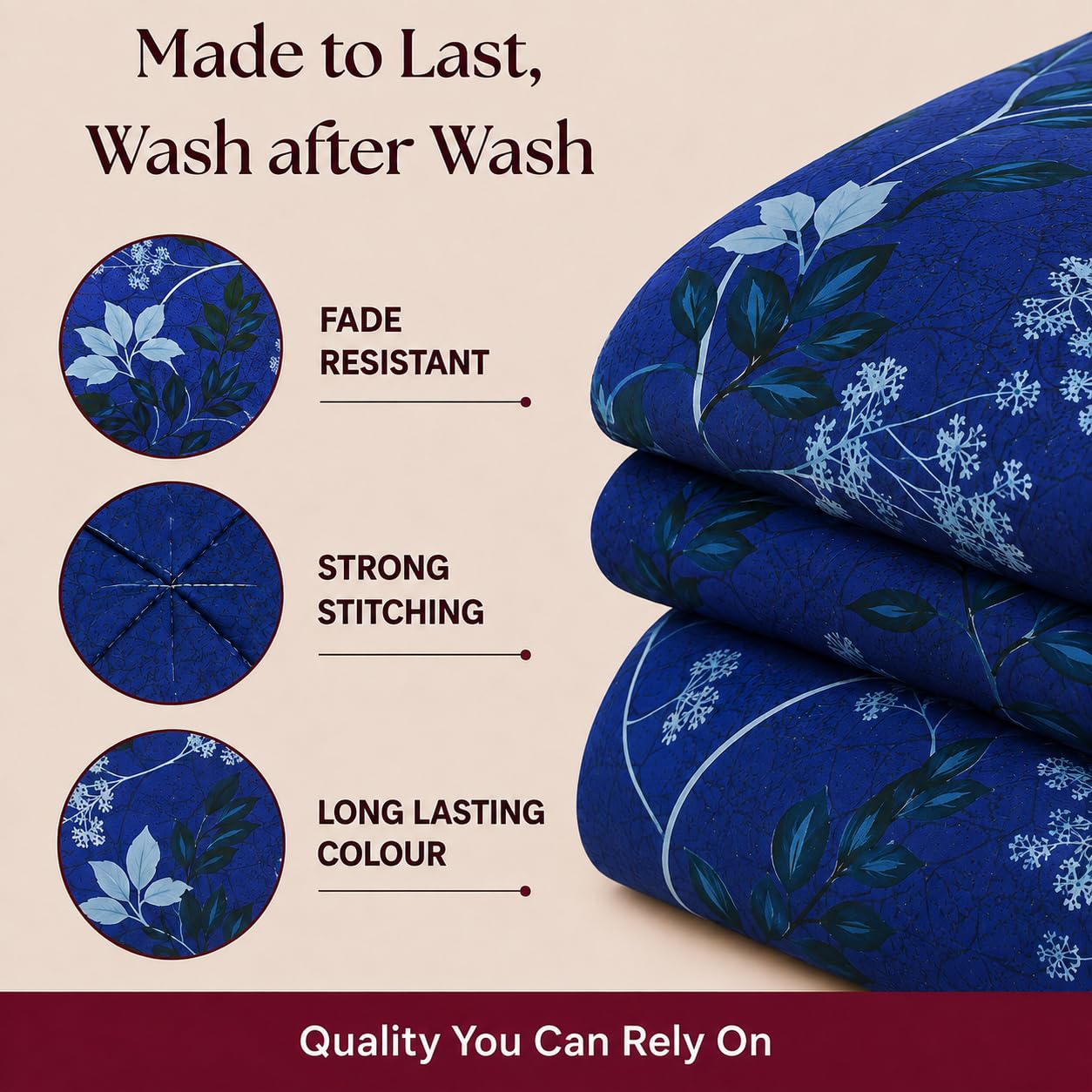 Living Luxury Complete Duvet & Bedding Set – 4pc