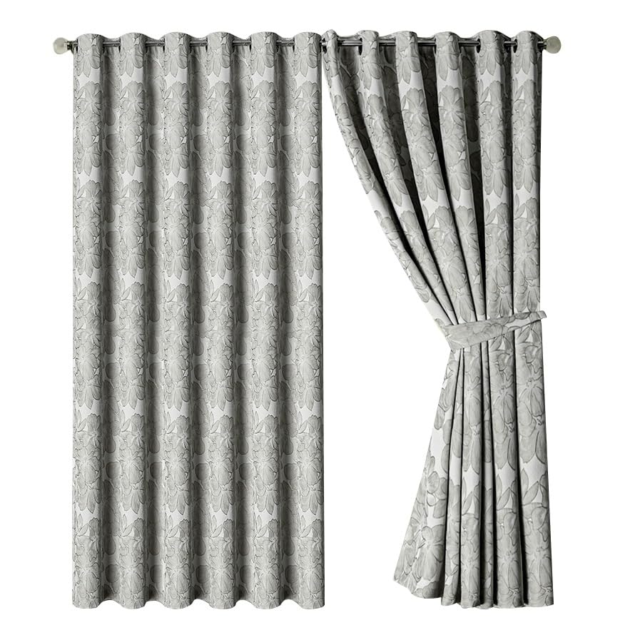Luxury Jacquard Curtains – Fully Lined Pair