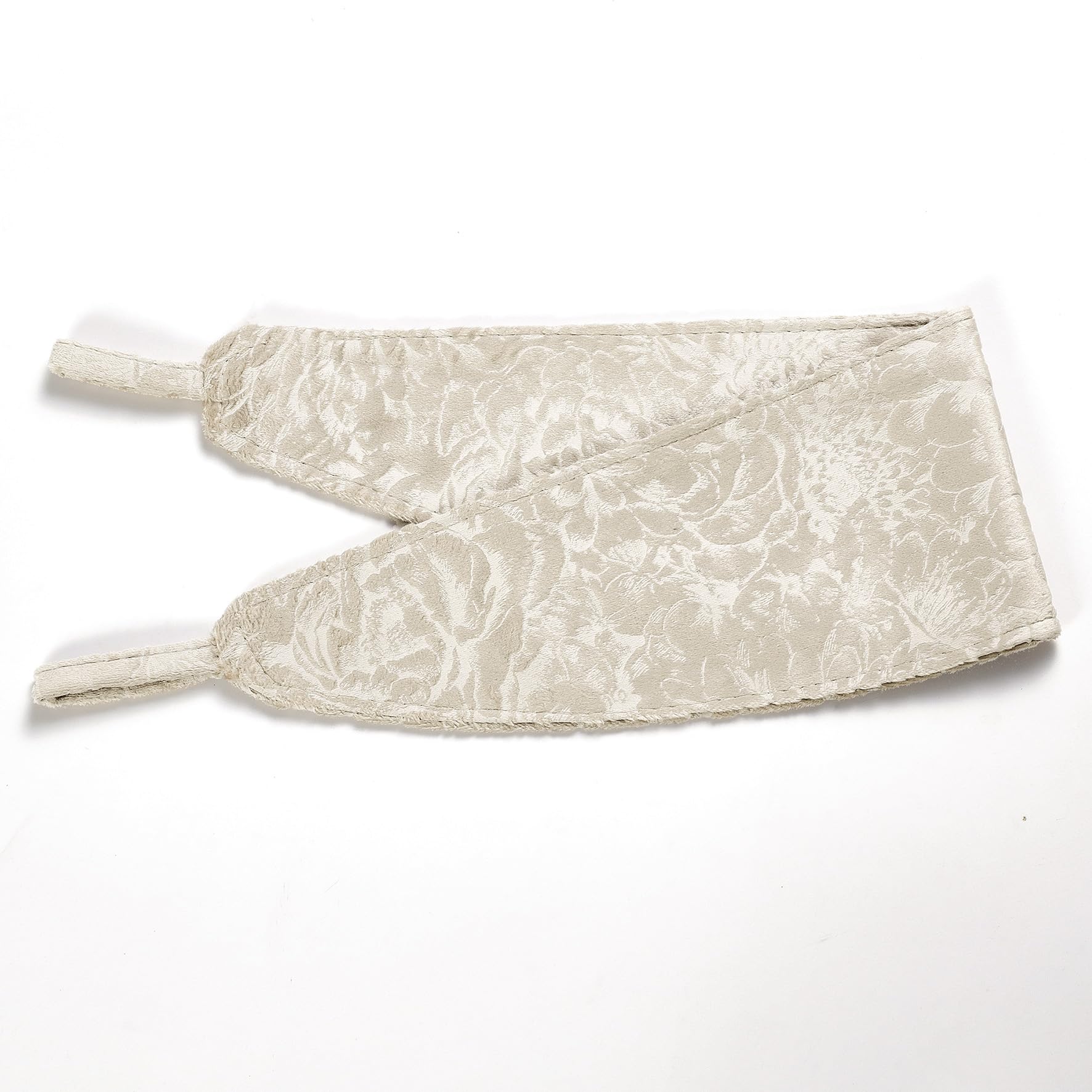 Luxury Floral Jacquard Velvet Curtains – Pair
