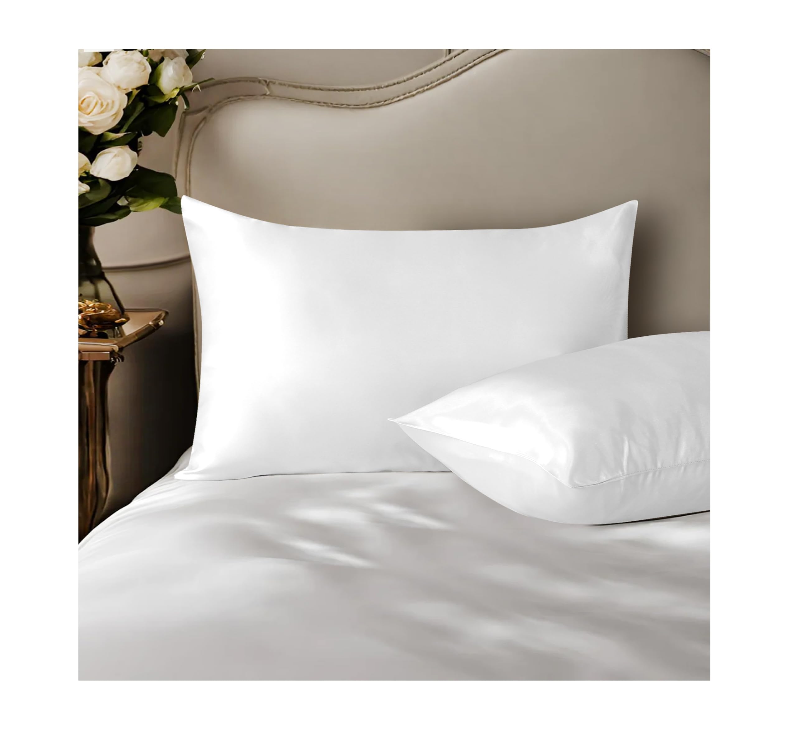 Luxury Satin Pillowcases – Set of 2