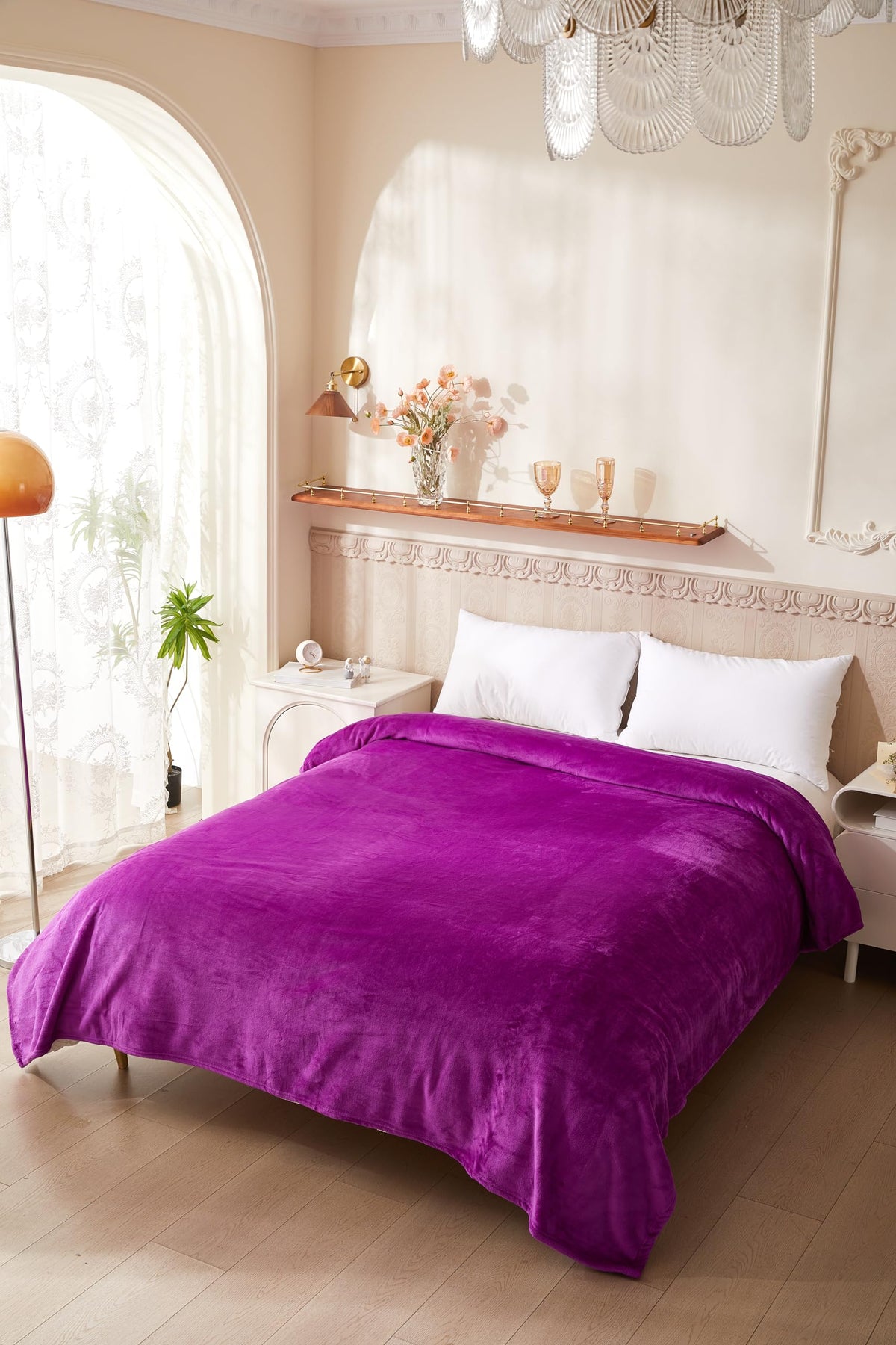 Luxury Mink Fleece Throw Blanket – Soft & Cosy