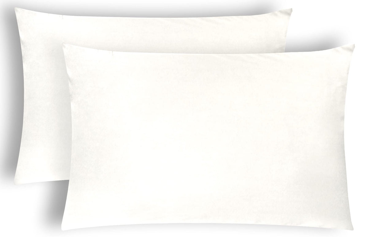 Premium Brushed Microfibre Pillowcases – Set of 2
