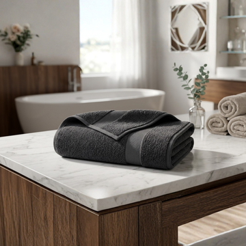 Opulent Living Luxury Egyptian Cotton Towel Set – Grey