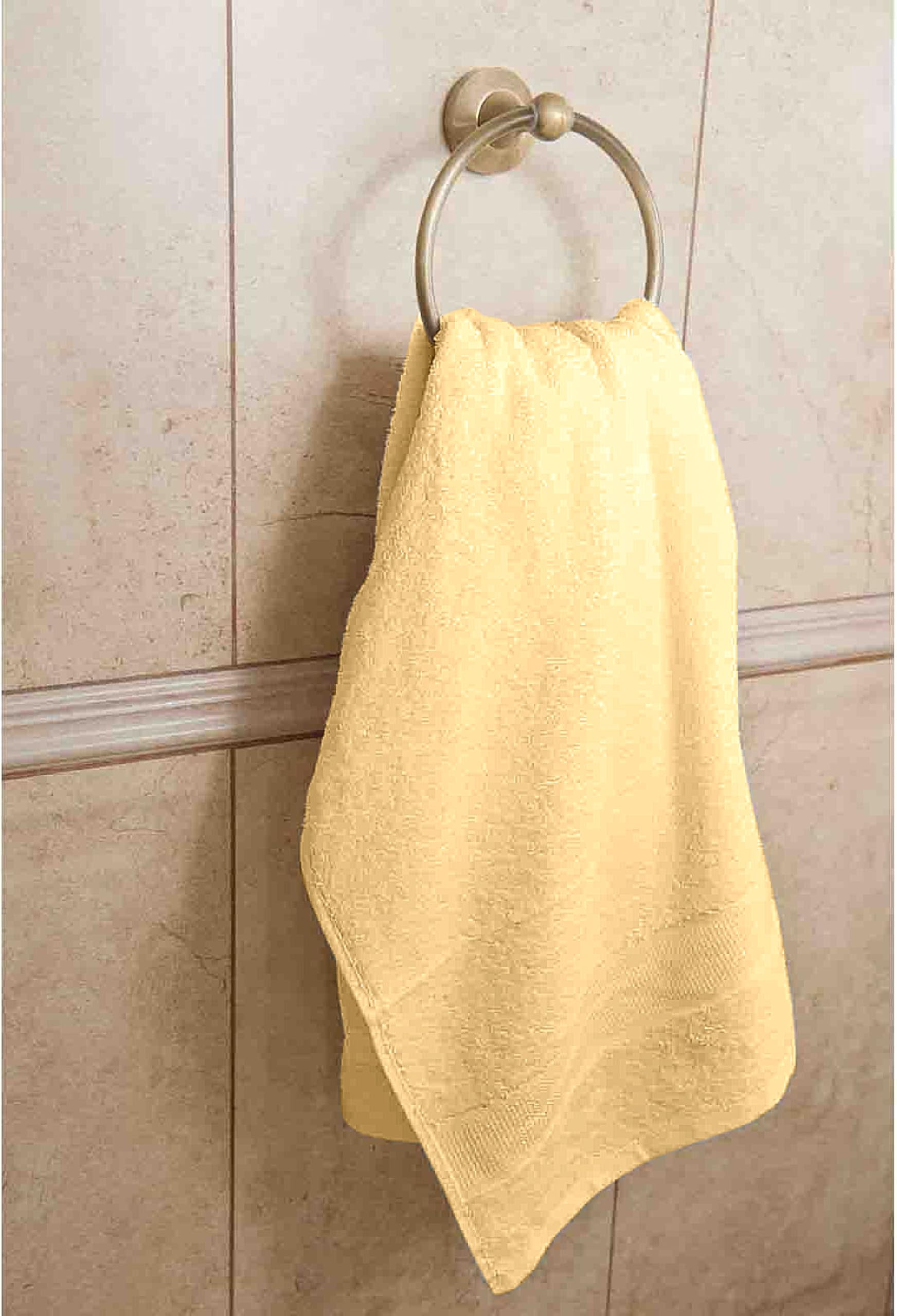 Luxury 100% Egyptian Cotton Towel Set – Beige, Super Soft & Quick-Dry