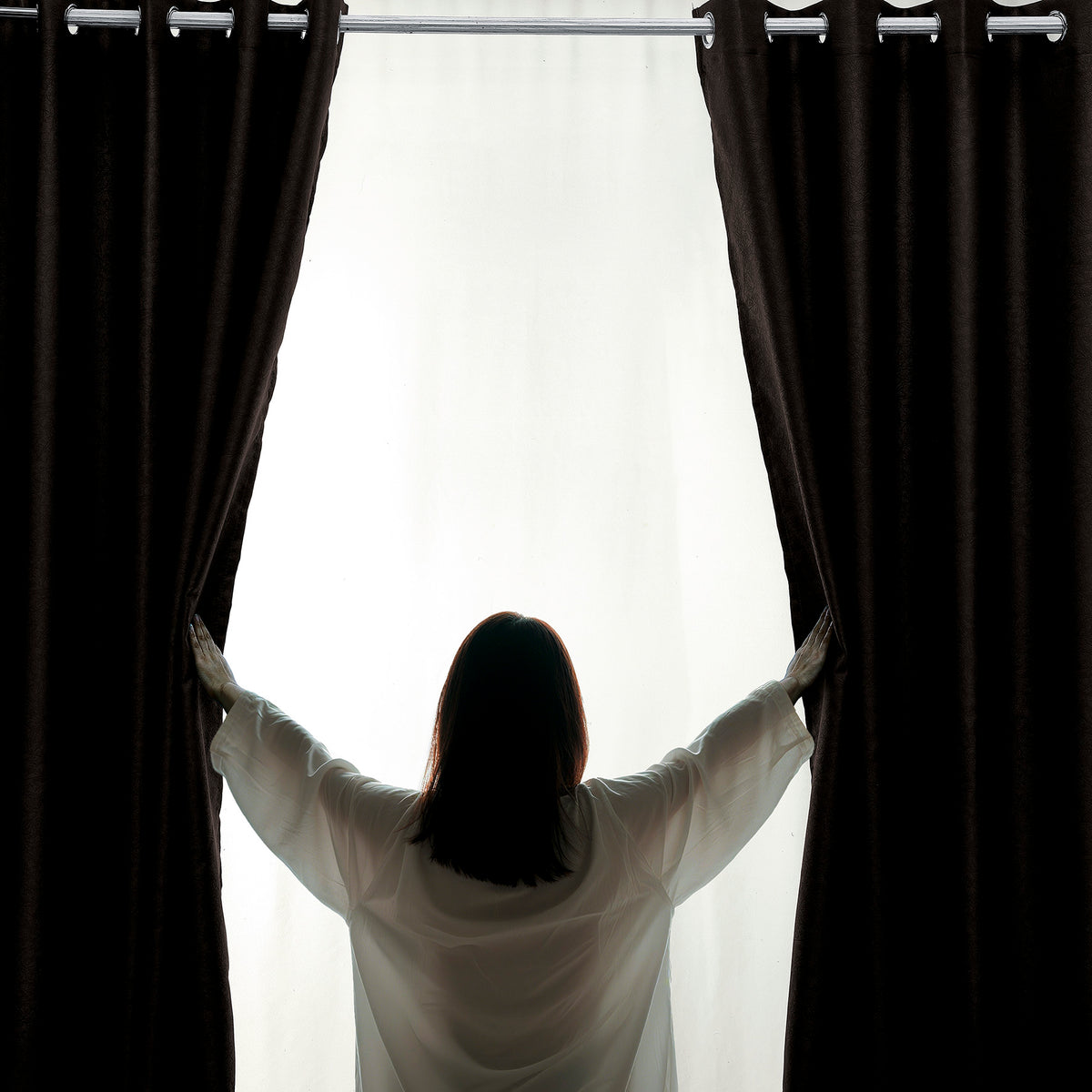 Embossed Luxury Textured Blackout Curtains