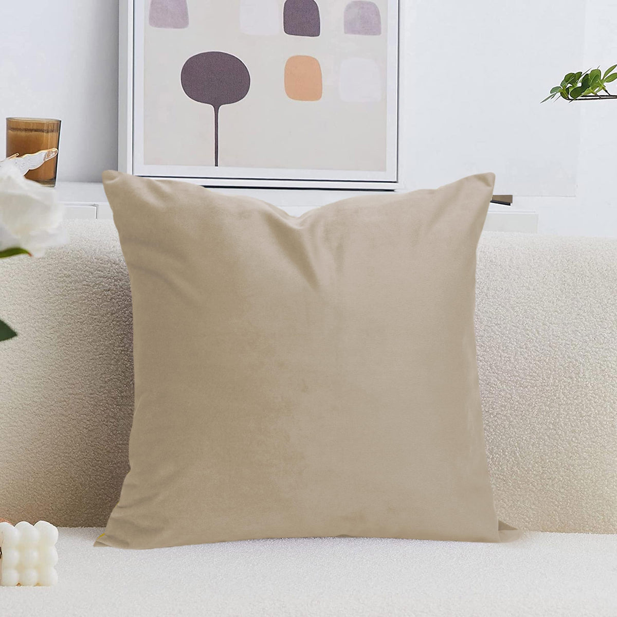 Premium Velvet Cushion Covers – 45x45cm, Set of 2