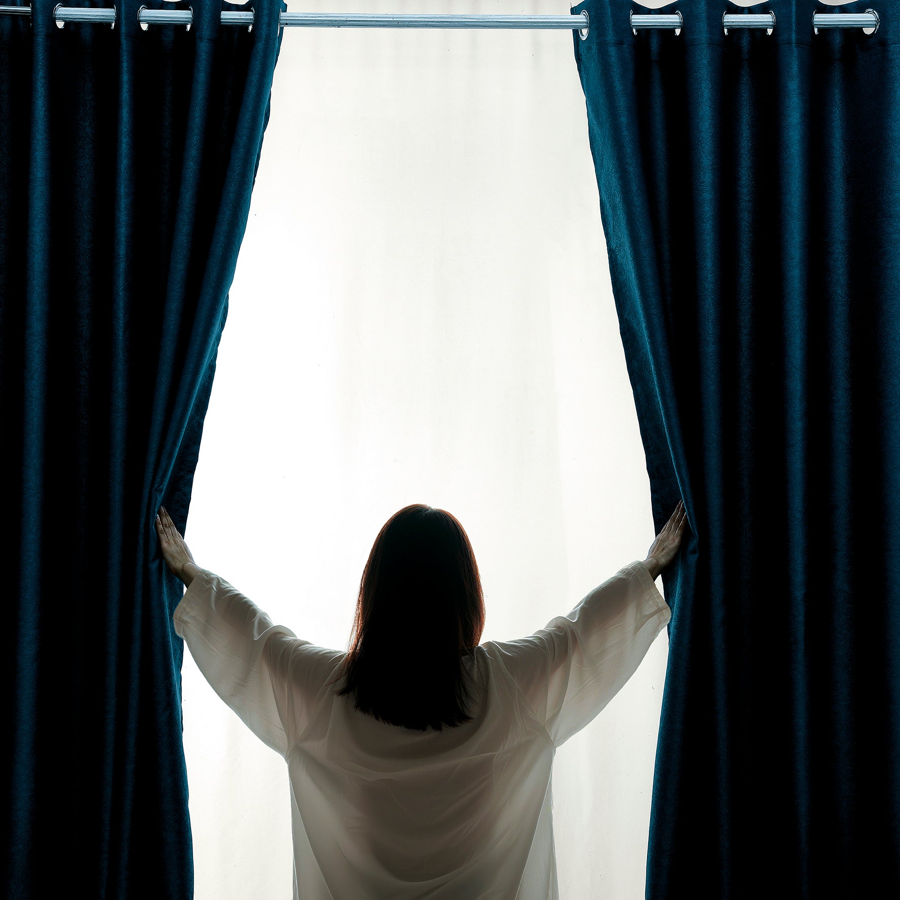 Embossed Luxury Textured Blackout Curtains