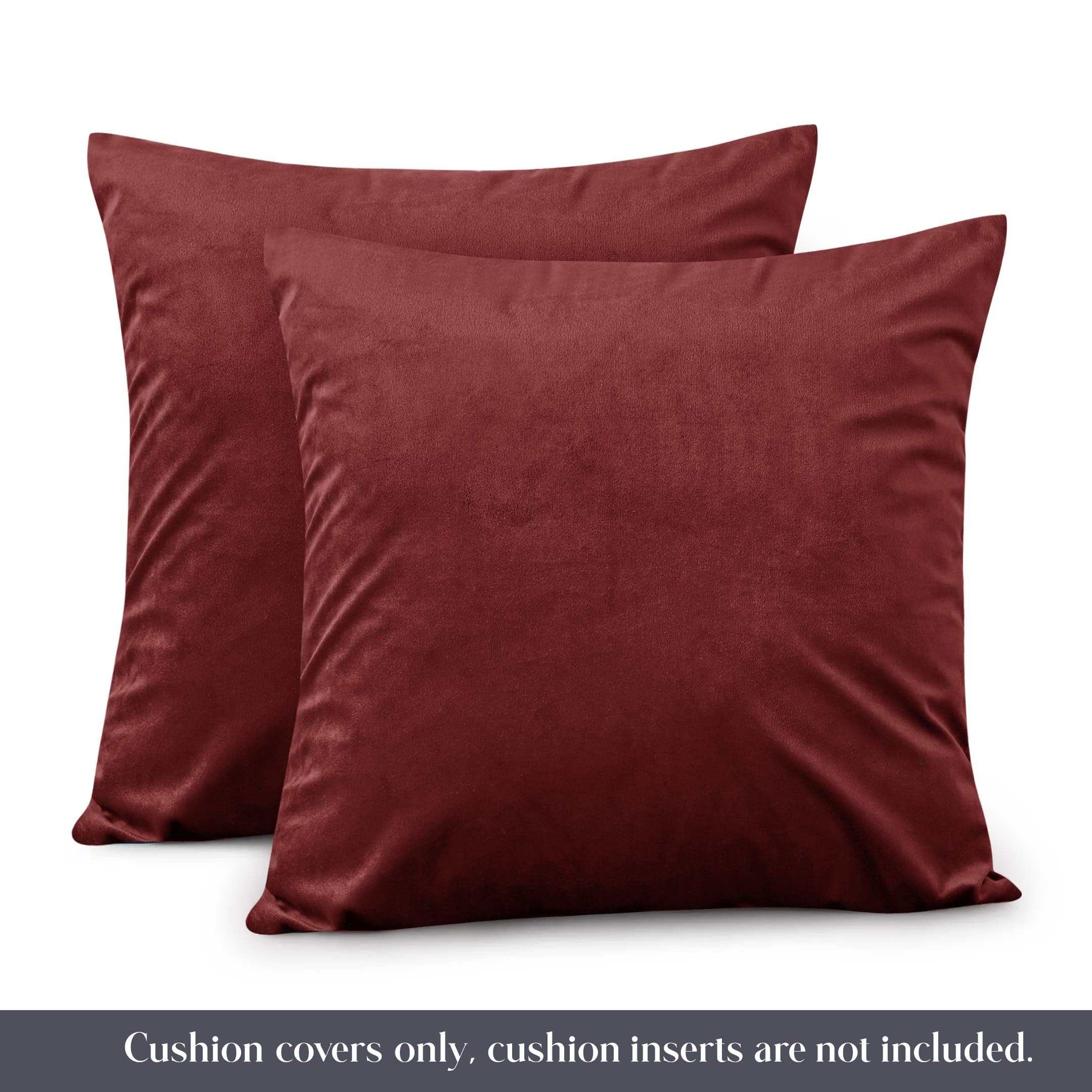 Premium Velvet Cushion Covers – 45x45cm, Set of 2