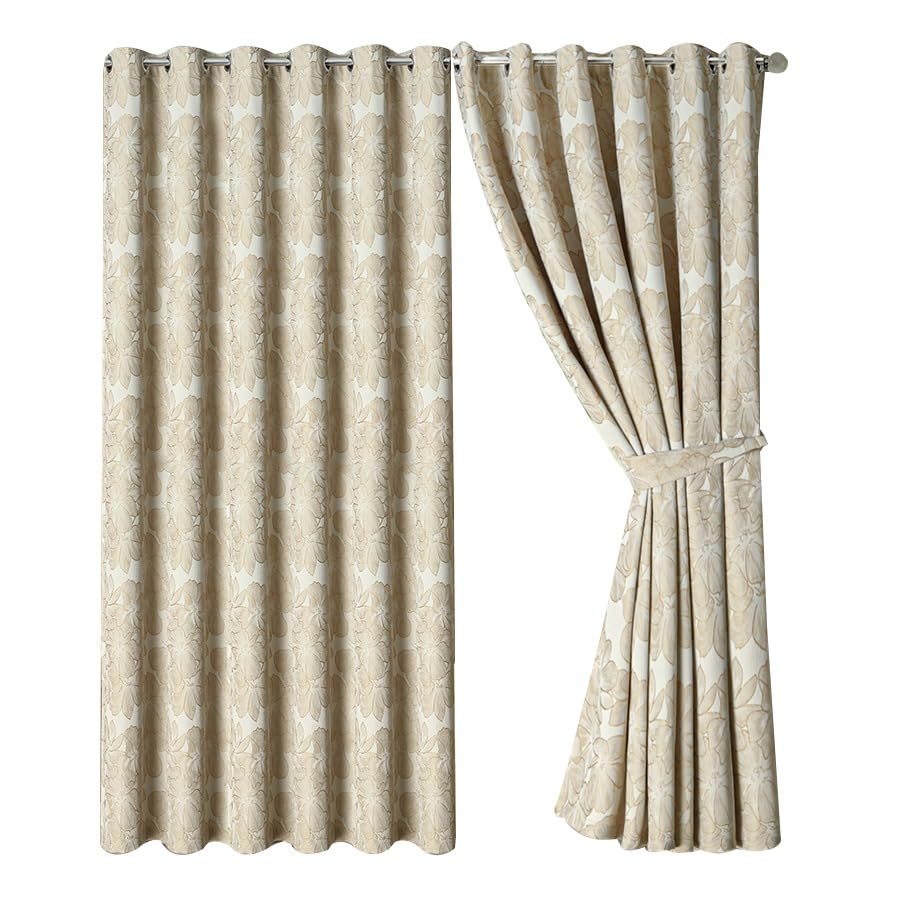 Luxury Jacquard Curtains – Fully Lined Pair