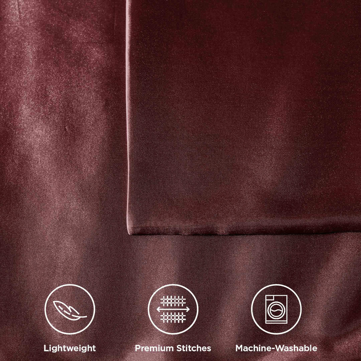 Luxury Satin Pillowcases – Set of 2