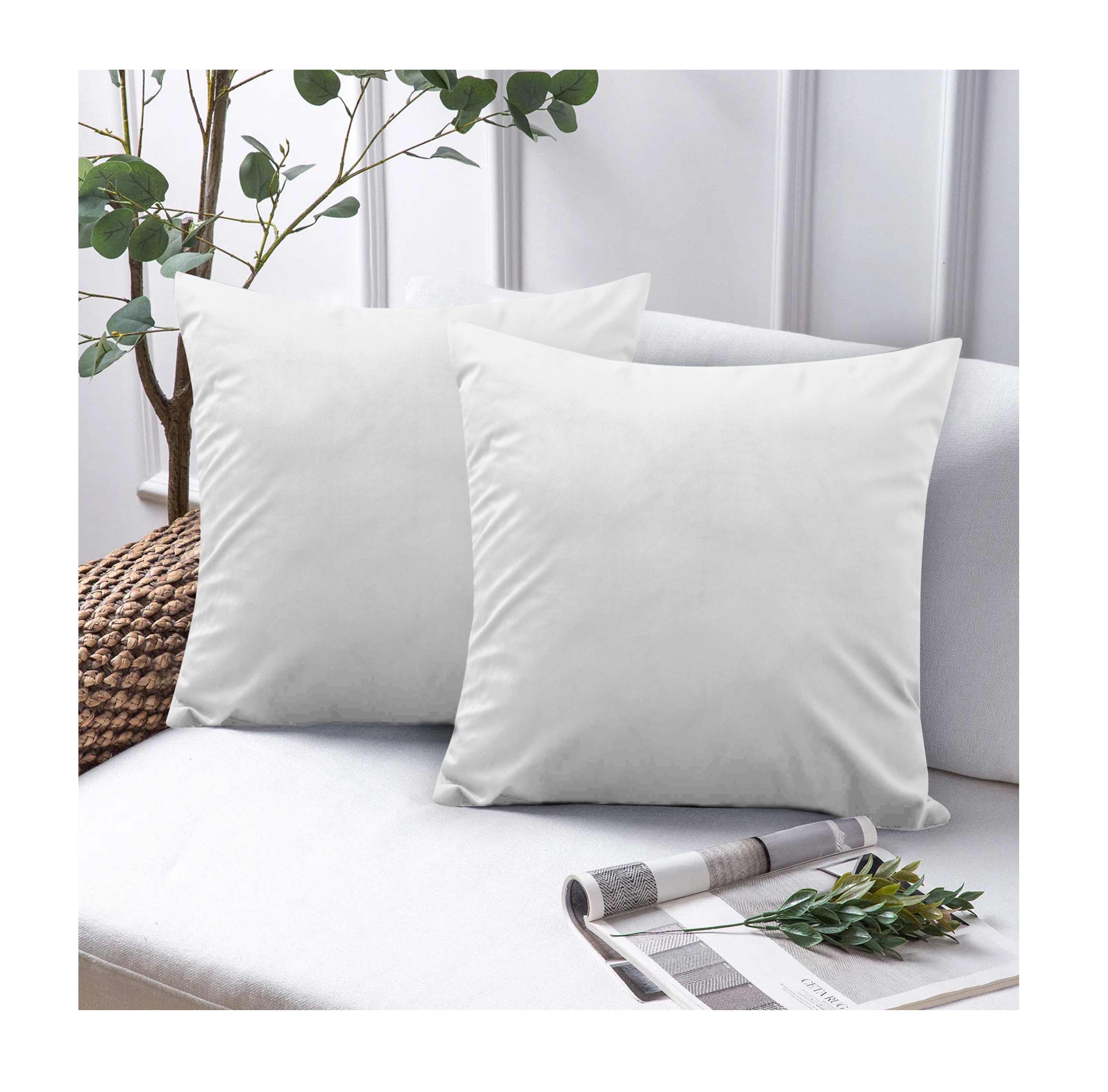 Premium Velvet Cushion Covers – 45x45cm, Set of 2