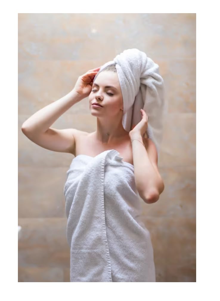 Opulent Dreams 100% Egyptian Cotton Towel Sets – Soft, Absorbent, Quick-Dry – Includes Bath Sheets, Bath Towels, Hand Towels – Luxuriously Easy to Wash - Opulent Dreams