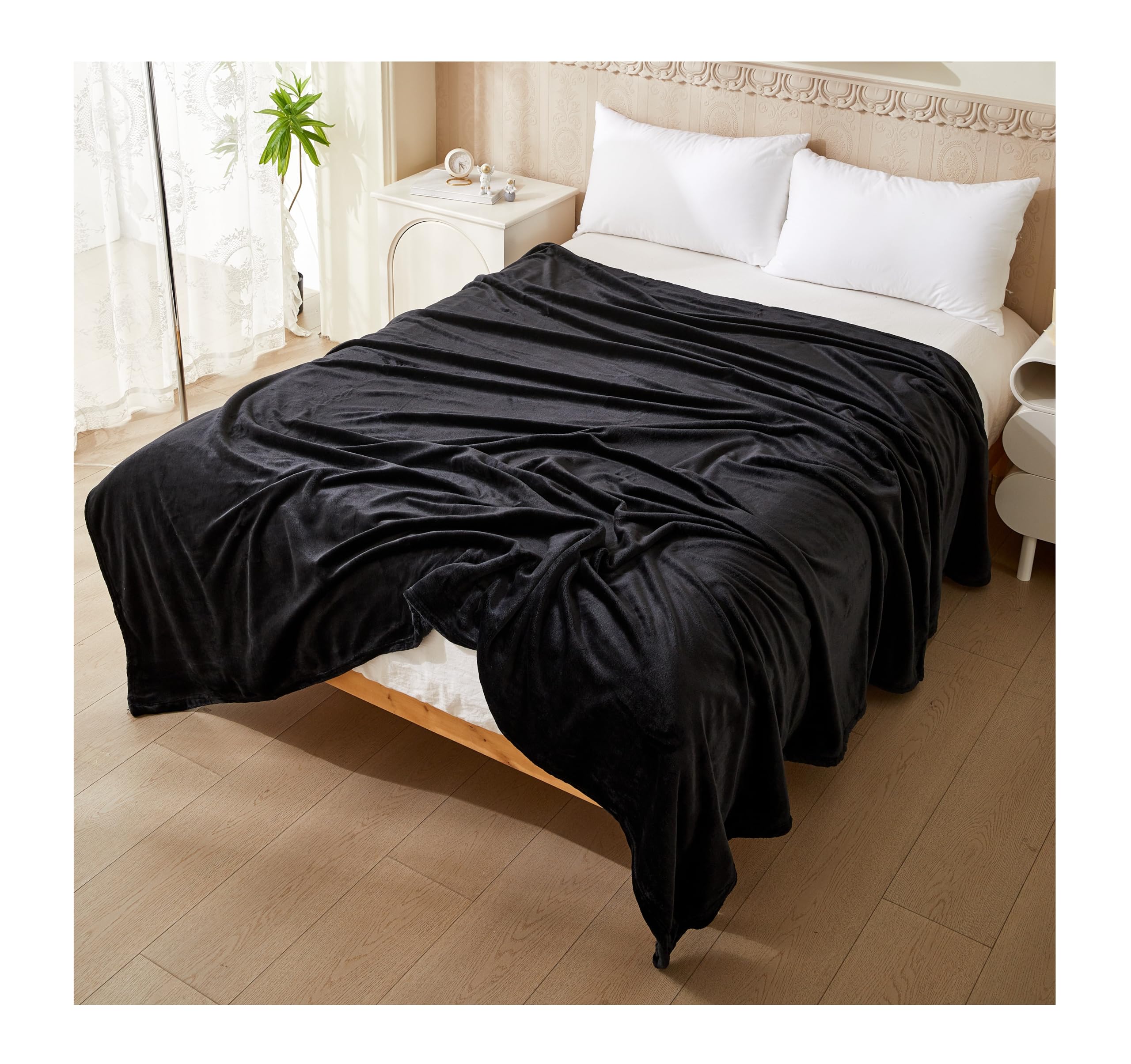 Luxury Mink Fleece Throw Blanket – Soft & Cosy