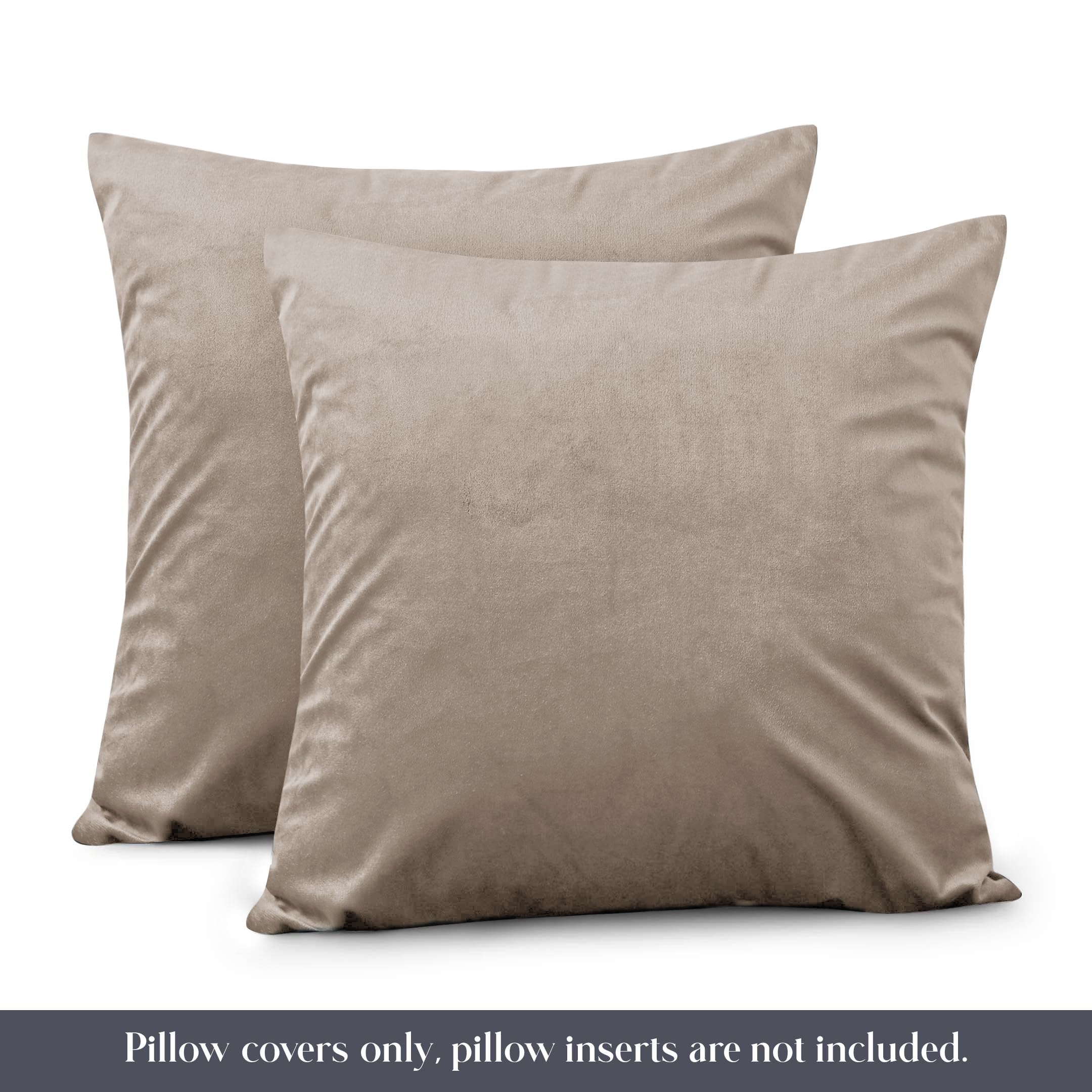 Premium Velvet Cushion Covers – 45x45cm, Set of 2
