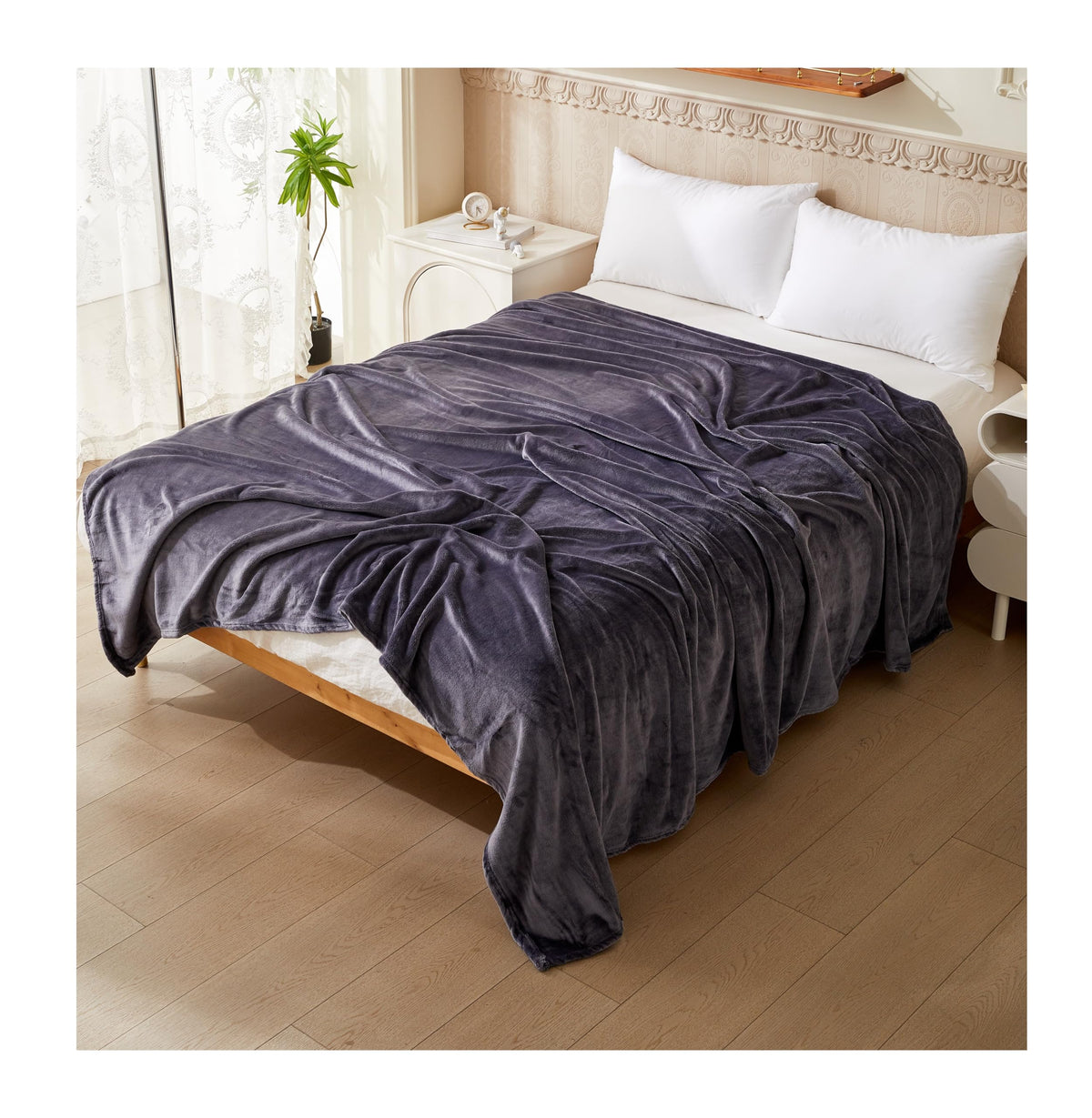 Luxury Mink Fleece Throw Blanket – Soft & Cosy