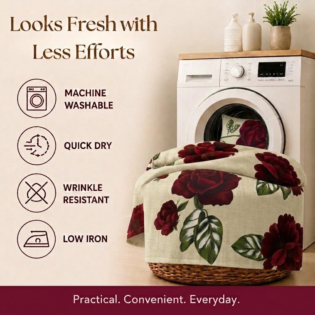Living Premium Floral Bedding Set Pillowcase Set