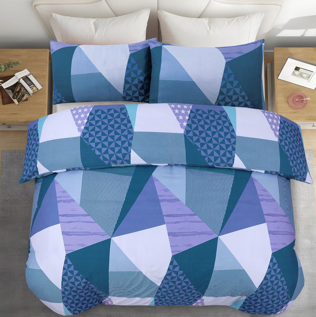Living Premium Breeze 4-Piece Microfibre Duvet Set