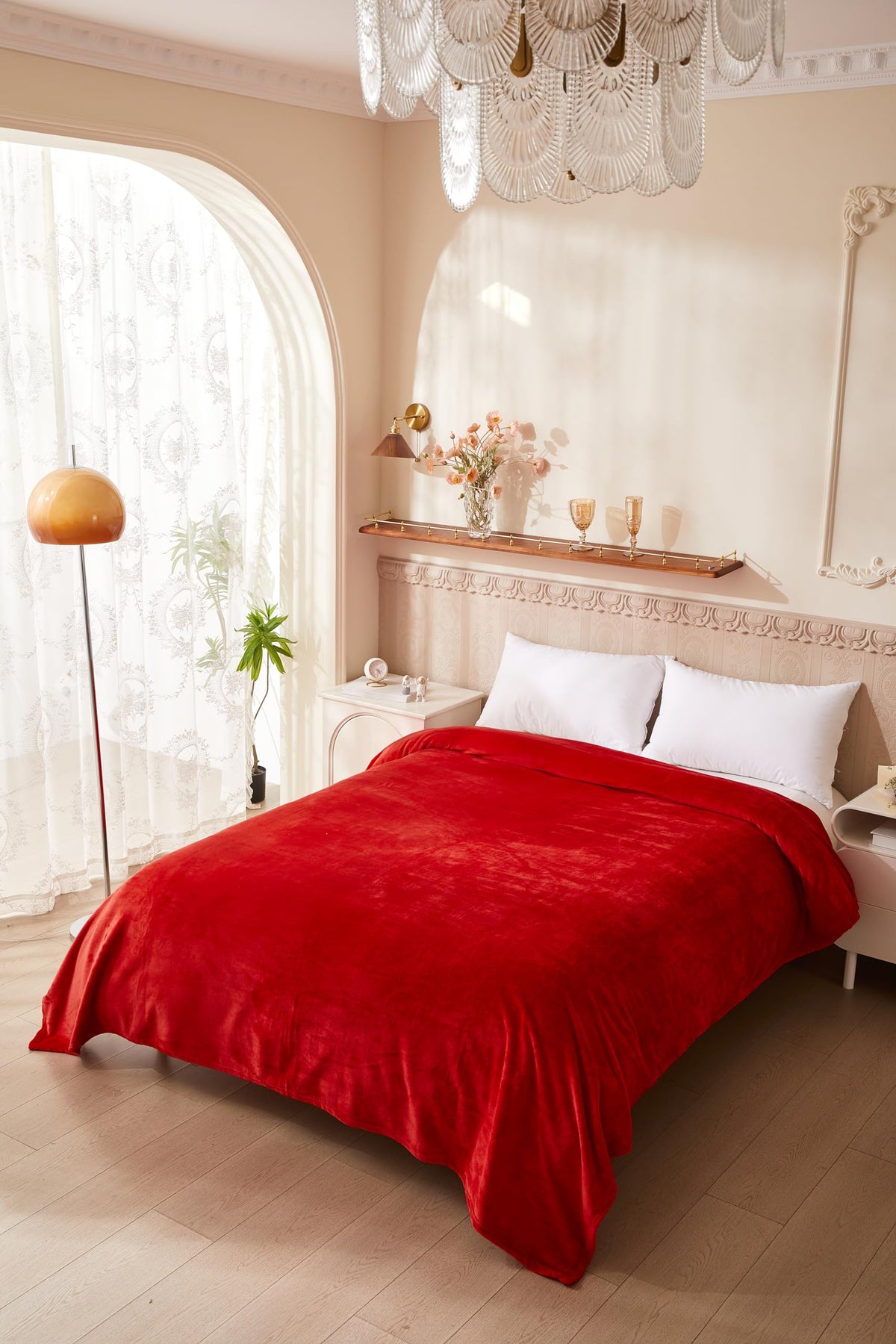 Luxury Mink Fleece Blanket – Soft & Cosy, Double