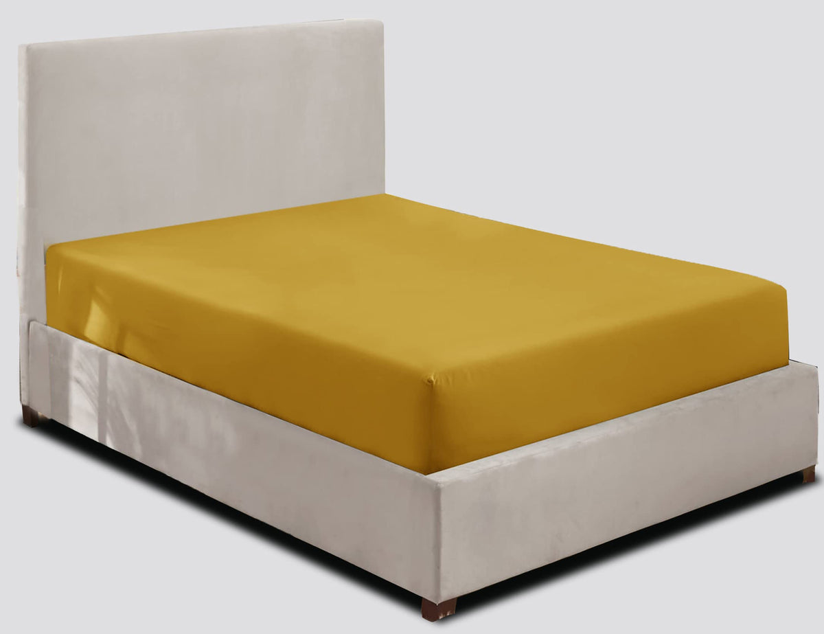 Premium 25cm Deep Microfiber Fitted Sheet