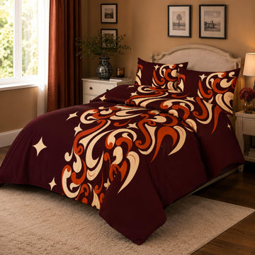 Living Premium Floral Duvet & Bedding Set Pillowcase Set