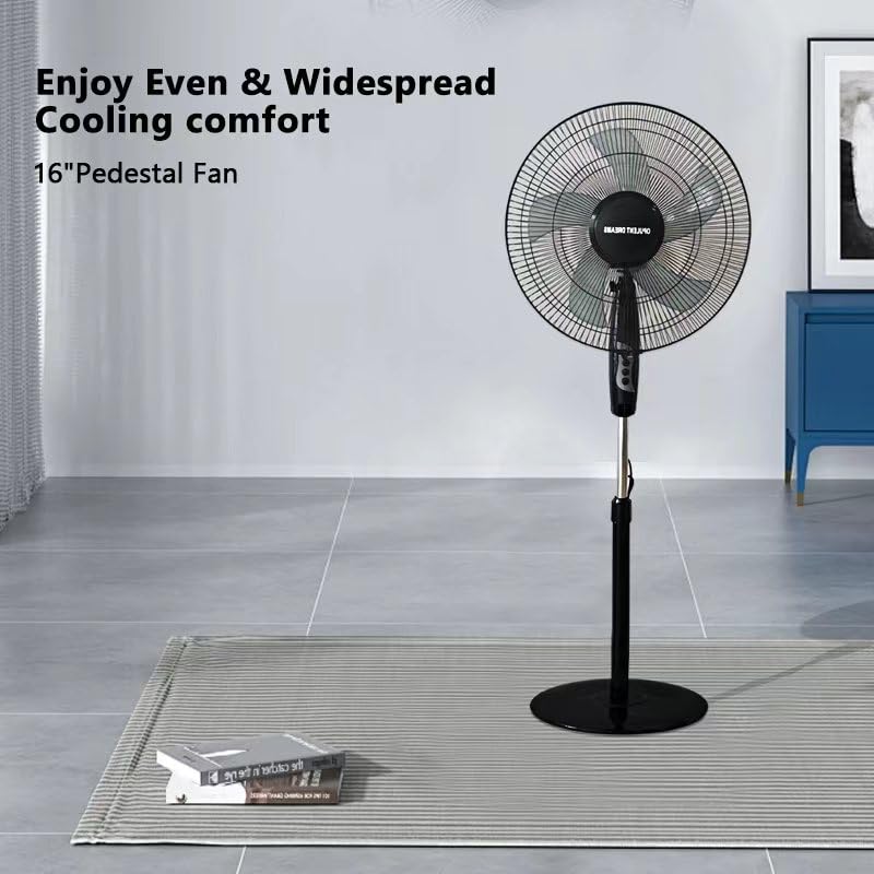 Premium 16-Inch Pedestal Fan – High Velocity