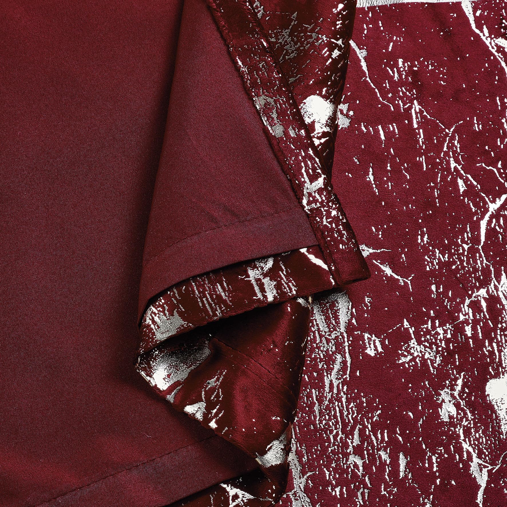 Luxury Greek Key Velvet Curtains – Pair