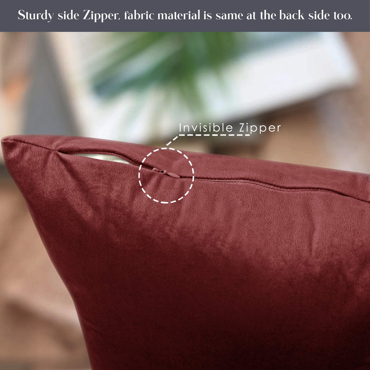 Premium Velvet Cushion Covers – 45x45cm, Set of 2