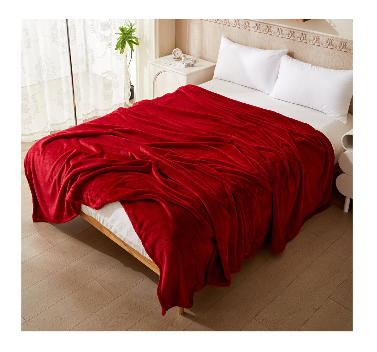 Luxury Mink Fleece Throw Blanket – Soft & Cosy