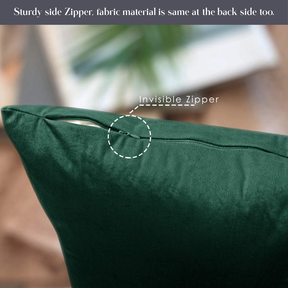 Premium Velvet Cushion Covers – 45x45cm, Set of 2