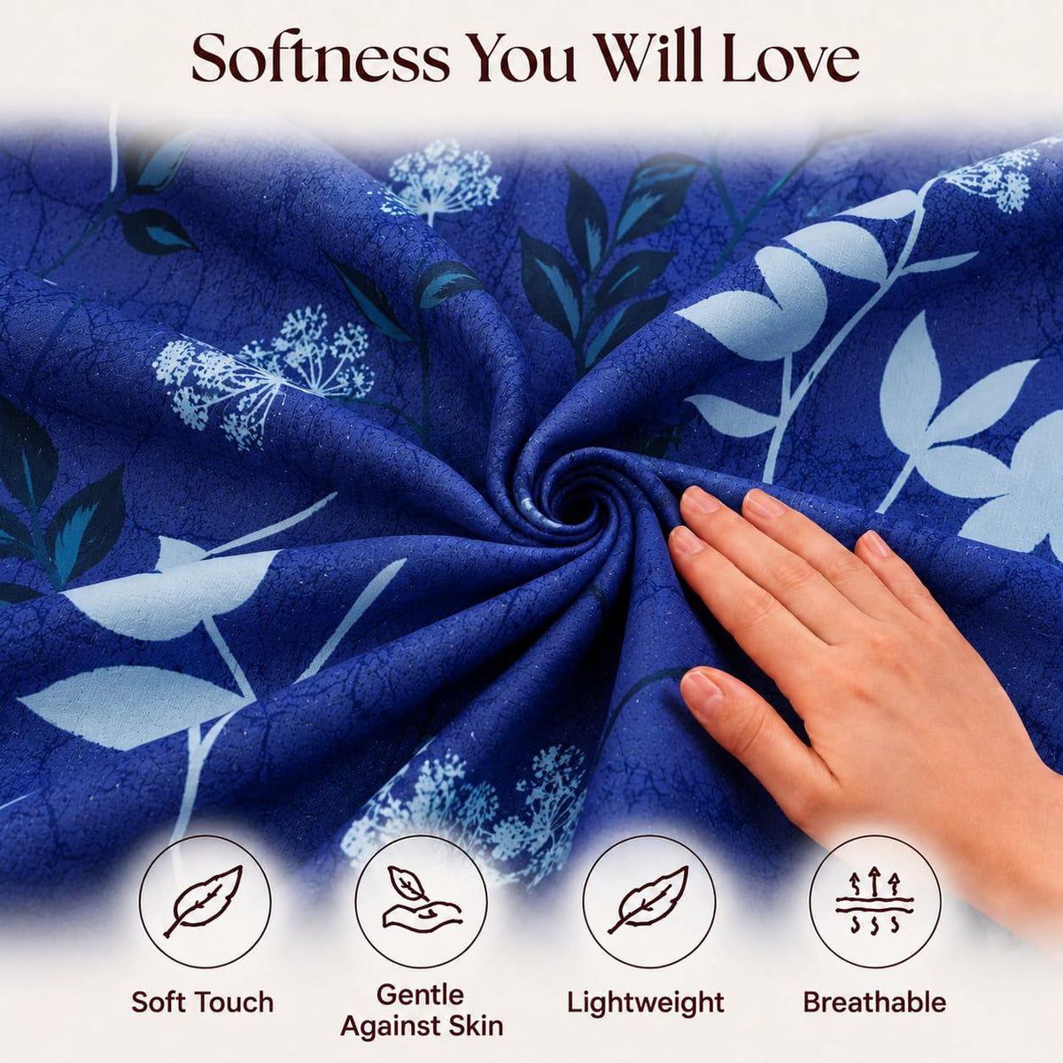 Living Luxury Complete Duvet & Bedding Set – 4pc