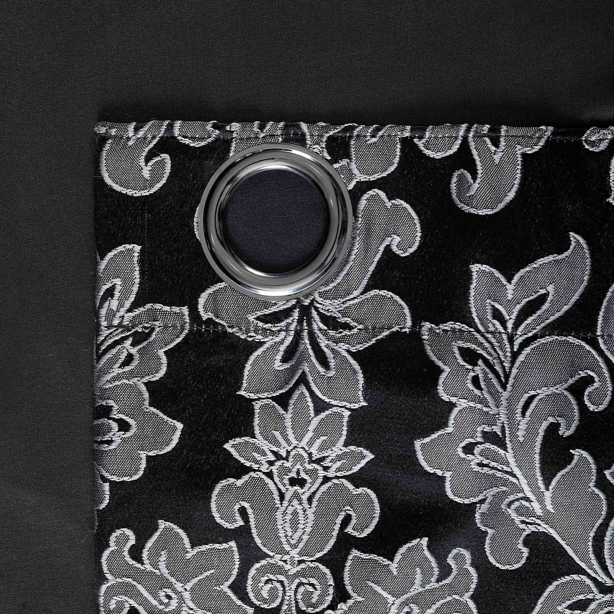Diana Luxury Floral Blackout Curtains