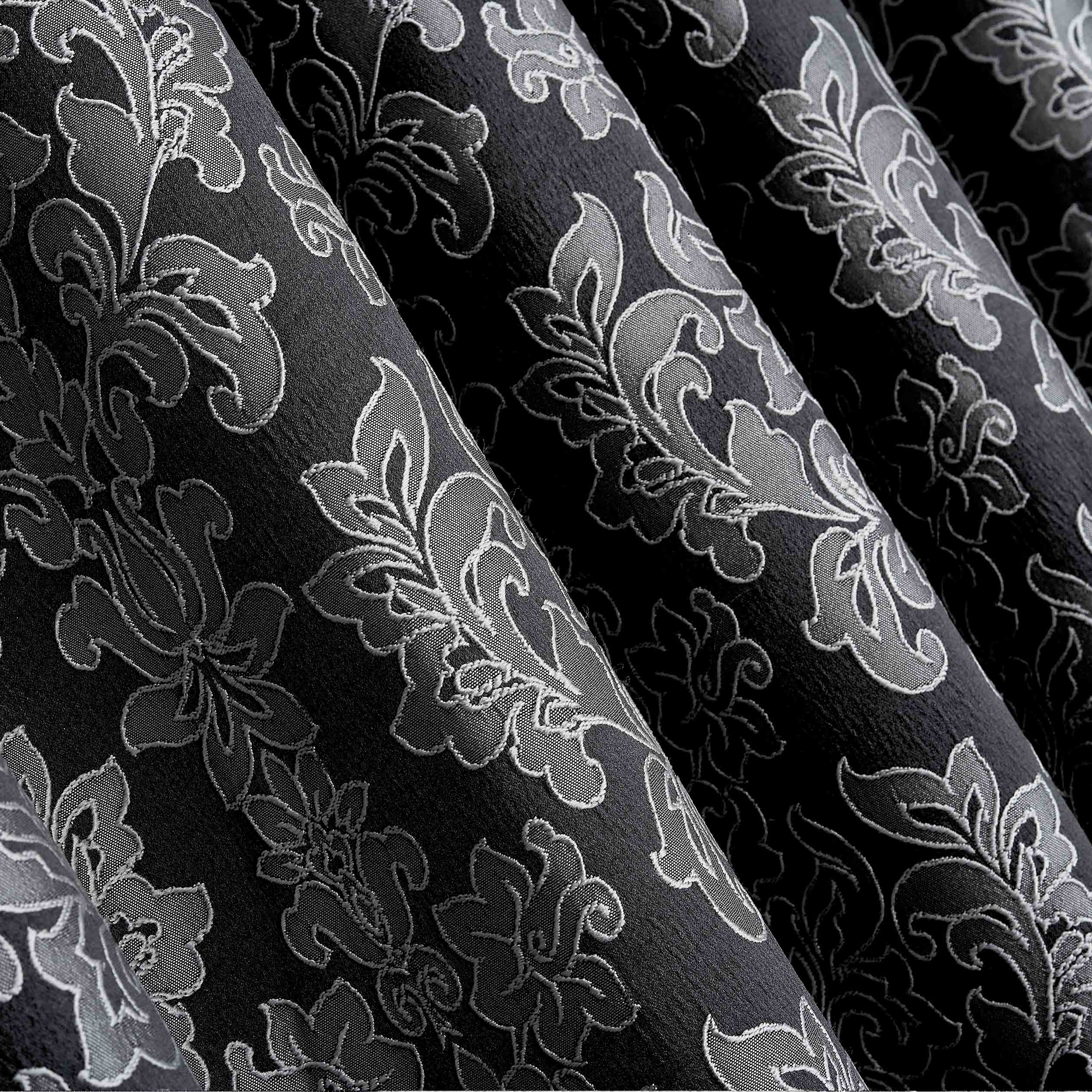 Diana Luxury Floral Blackout Curtains