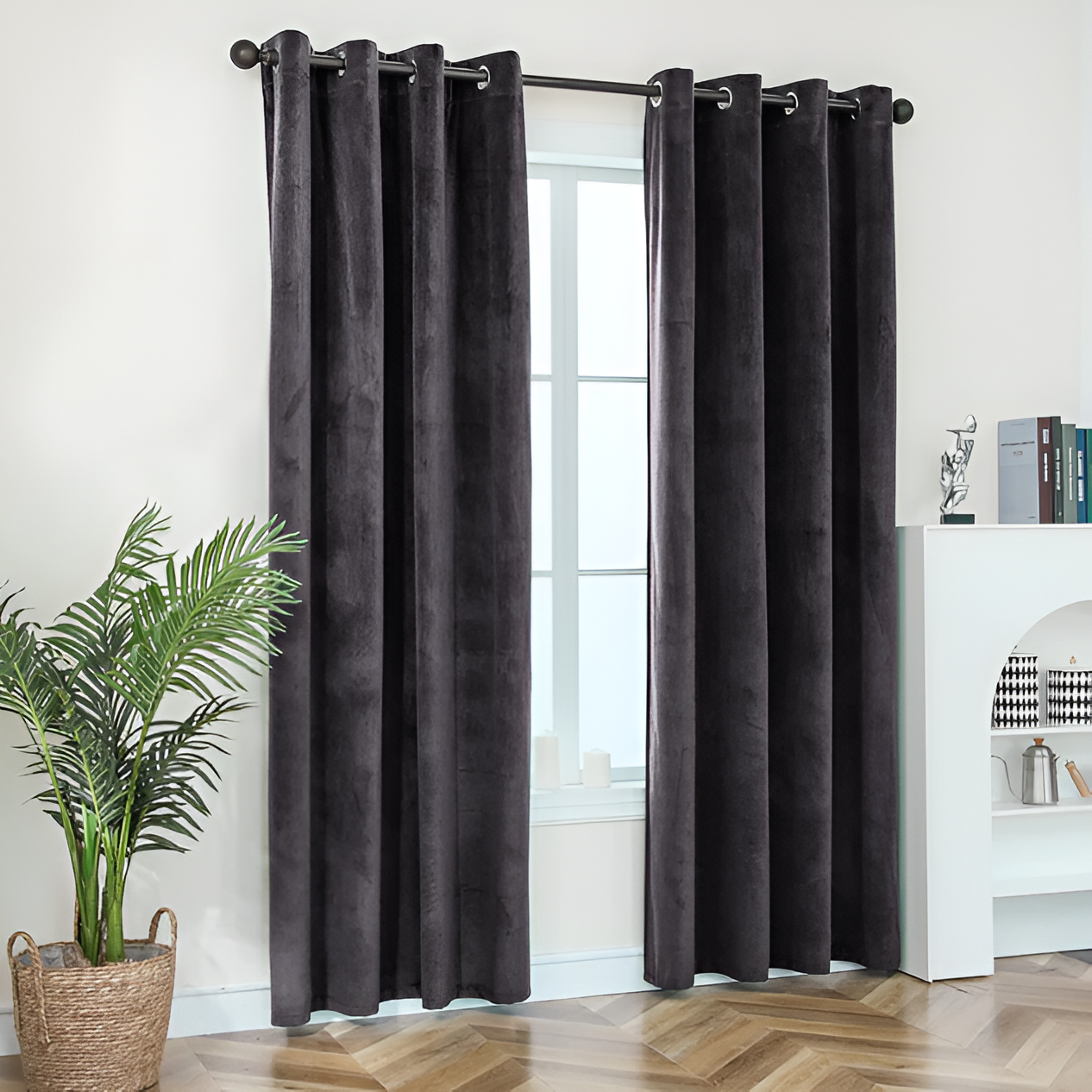 Plush Velvet Luxury Blackout Curtains