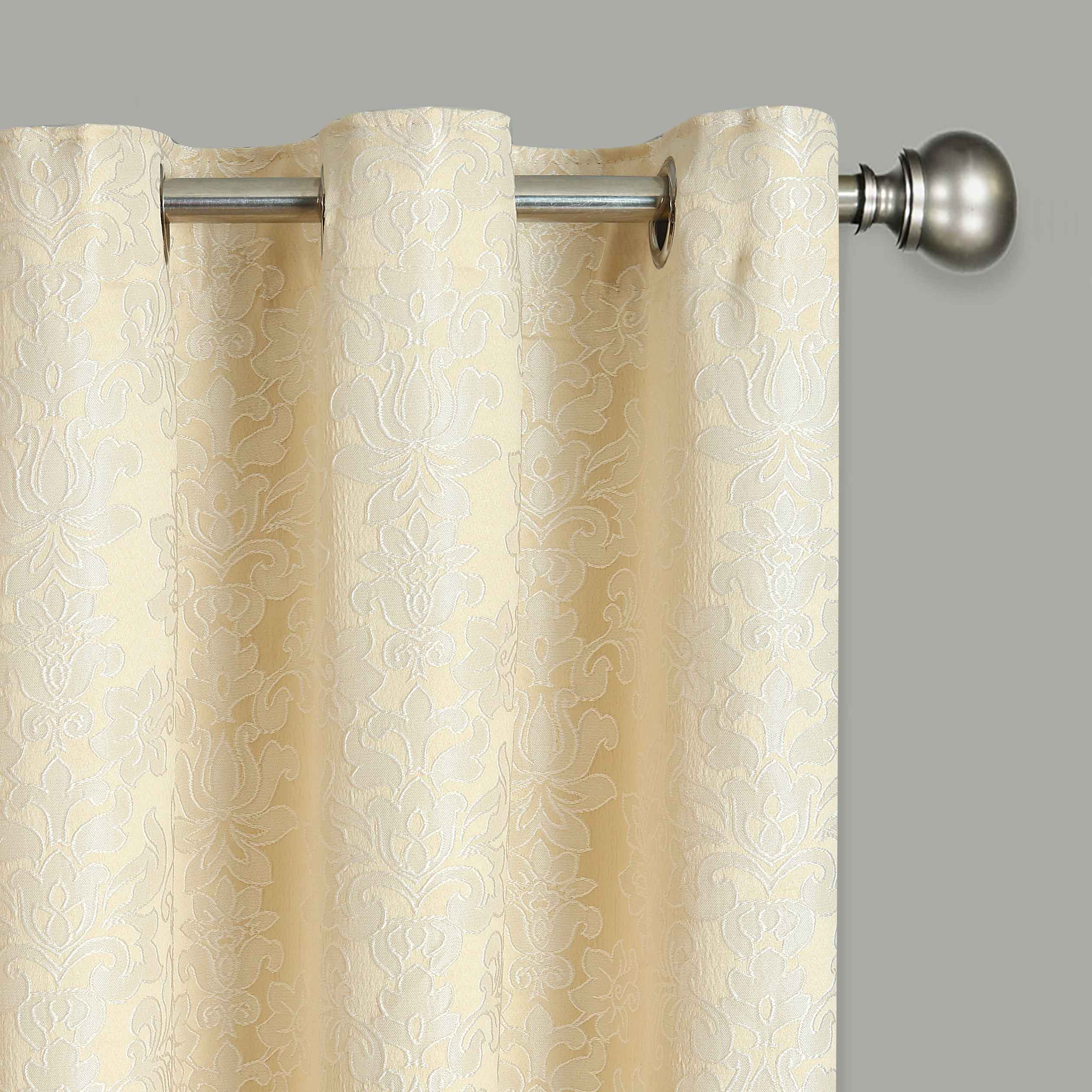 Diana Luxury Floral Blackout Curtains