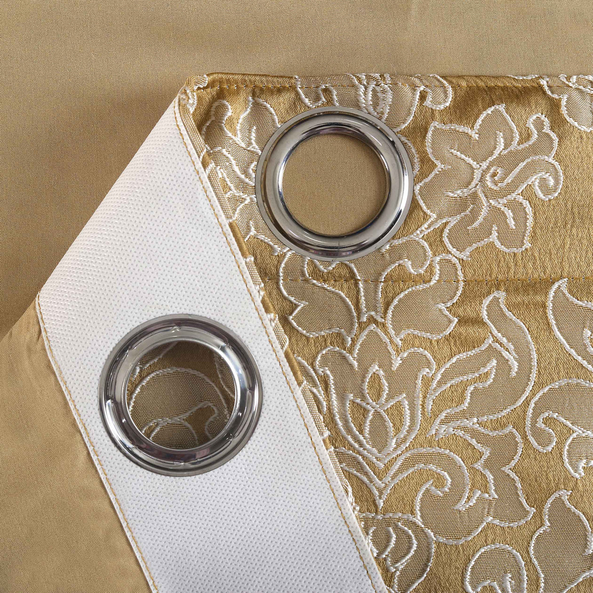 Diana Luxury Floral Blackout Curtains