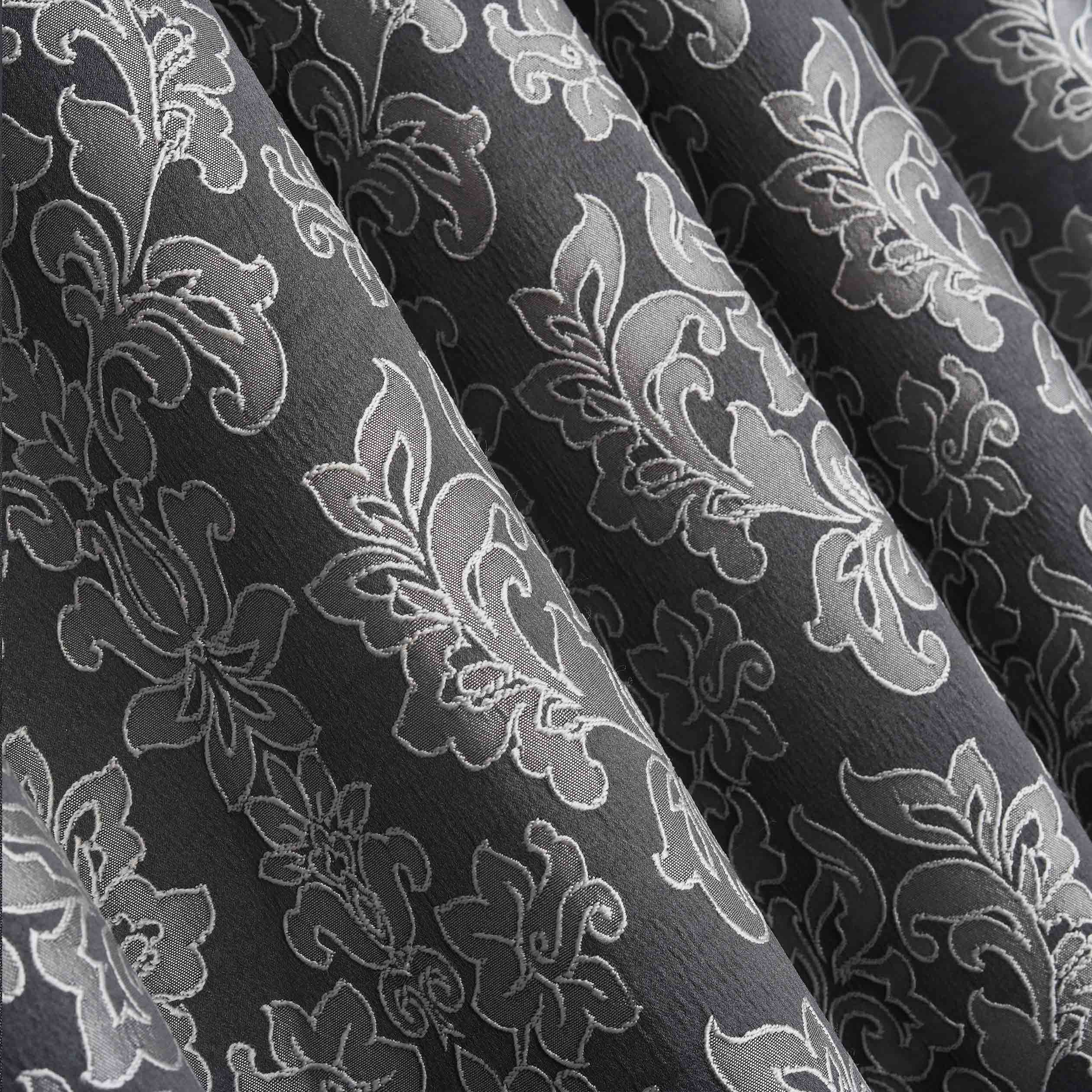 Diana Luxury Floral Blackout Curtains